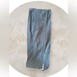 Women’s Pinstriped Maxi Skirt
